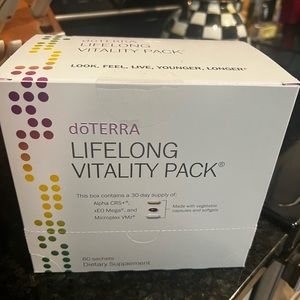 DoTerra Lifelong Vitality Daily Vitamin Sachets Brand New unopened